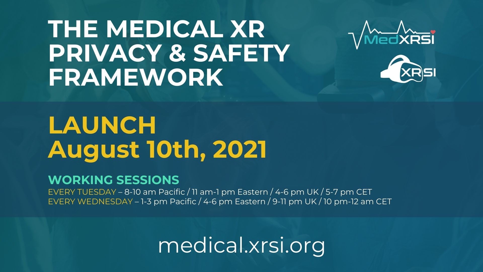 The XR Safety Initiative launches a novel effort to protect patients
